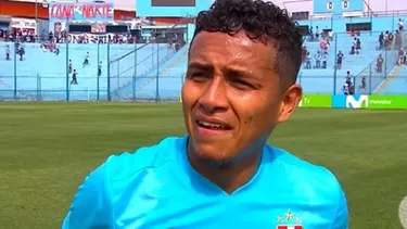 Edinson Chávez llegó al Sporting Cristal en 2012. | Foto: Captura GolPerú