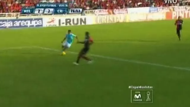 Sporting Cristal: Edinson Chávez tuvo el gol del título y mira qué hizo
