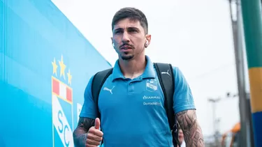 Gustavo Cazonatti será operado y sería baja en Sporting Cristal por el resto de la temporada. | Foto: Sporting Cristal