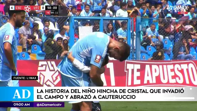 Sporting Cristal: La historia del niño que abrazó a Cauteruccio. | Video: AD