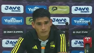 Irven Ávila lamentó no haber alcanzado el objetivo de Sporting Cristal / Foto: Captura / Video: L1 MAX