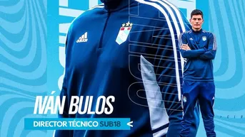 Sporting Cristal: Iván Bulos fue anunciado como DT de la sub-18 celeste