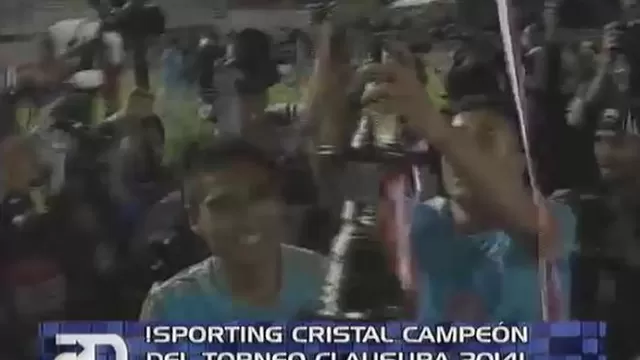 Sporting Cristal: jugadores rompieron la copa en plena celebración