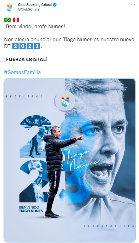 Twitter: Sporting Cristal