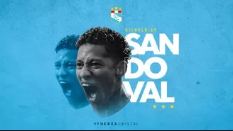 Sporting Cristal oficializó el fichaje a préstamo de Ray Sandoval