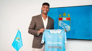 Miguel Araujo fue presentado como nuevo refuerzo de Sporting Cristal hasta la temporada 2026 / SC