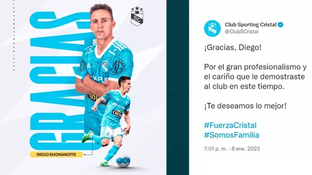 Publicación de Sporting Cristal