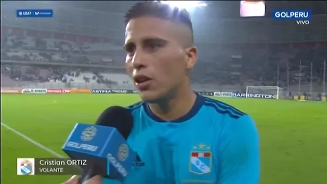Christian Ortiz declar&amp;oacute; tras el empate con Universitario. | Video: Cortes&amp;iacute;a Gol Per&amp;uacute;