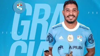 Sporting Cristal: Percy Prado dejó de pertenecer al club rimense