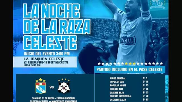 El &amp;#039;Noche de la Raza Celeste&amp;#039; ser&amp;aacute; el 31 de enero.-foto-2