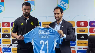 Sporting Cristal presentó a Franco Romero como refuerzo