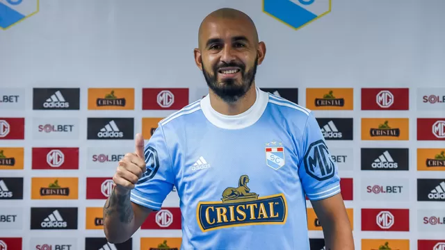 Sporting Cristal presentó a Marcos Riquelme como flamante fichaje