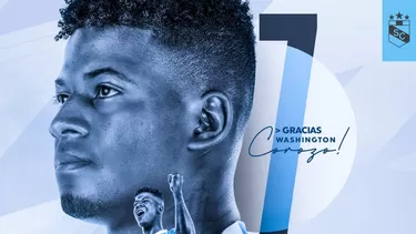 Washington Corozo, atacante ecuatoriano de 25 años. | Imagen: @ClubSCristal