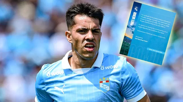 Santiago González sufrió un golpe en el último encuentro frente a Juan Pablo II y será baja en Sporting Cristal. | Composición AD