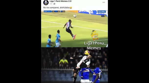 Sporting Cristal venció 2-1 a Alianza Lima por la Liga 1 y generó estos memes.