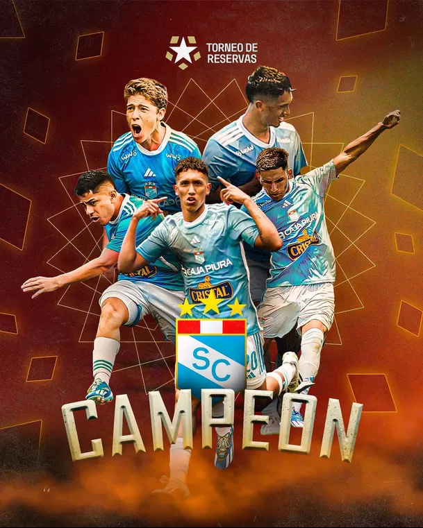 Sporting Cristal campeón del Torneo de Reservas. | Fuente: @LigaFutProf