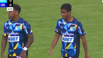 Gabriel Santana anotó 1-0 de Sporting Cristal vs ADT tras gran definición por Copa de la Liga