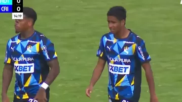 Gabriel Santana anotó 1-0 de Sporting Cristal vs ADT tras gran definición por Copa de la Liga