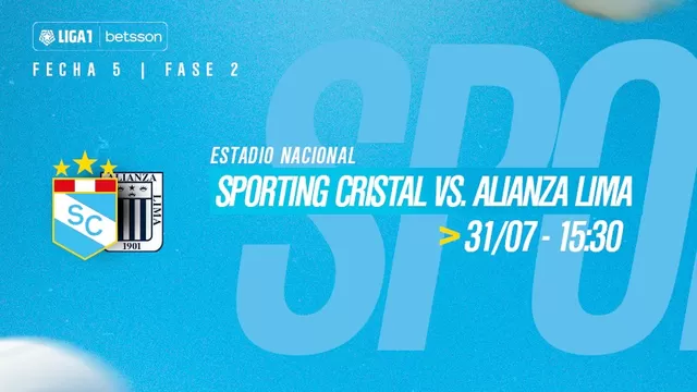 Sporting Cristal vs. Alianza Lima: Conoce los precios de las entradas para el duelo de la Fecha 5