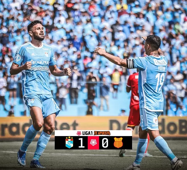 Sporting Cristal 1-0 Atlético Grau. | Fuente: Liga 1 Sporting Cristal 1-0 Atlético Grau. | Fuente: Liga 1