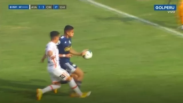 Sporting Cristal vs. Ayacucho FC: Diego Haro no cobró clara mano en el área celeste