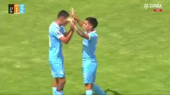 Misael Sosa marcó el 1-2 de Sporting Cristal sobre Ayacucho FC