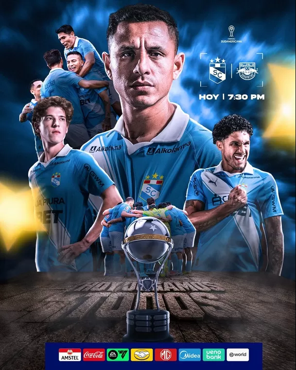Sporting Cristal recibe a Bragantino por la Copa Sudamericana 2026. (Foto: Club Sporting Cristal) Sporting Cristal recibe a Bragantino por la Copa Sudamericana 2026. (Foto: Club Sporting Cristal)