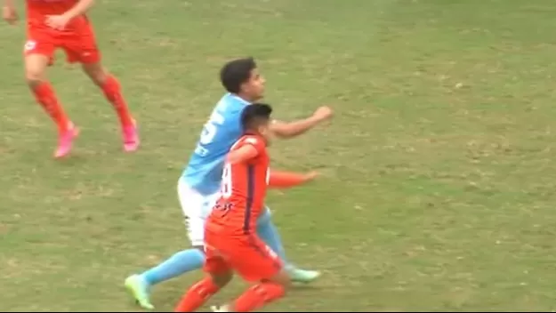 Sporting Cristal vs. César Vallejo: Jhilmar Lora fue expulsado tras codazo a Elsar Rodas