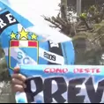 Sporting Cristal vs. Melgar: Hinchas celestes organizaron banderazo previo al partido