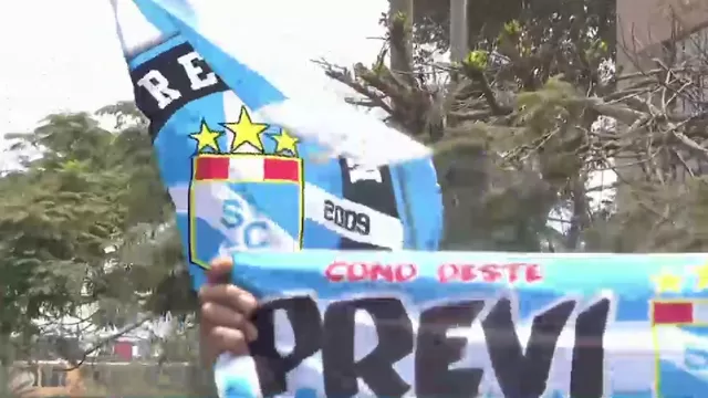 Sporting Cristal vs. Melgar: Hinchas celestes organizaron banderazo previo al partido