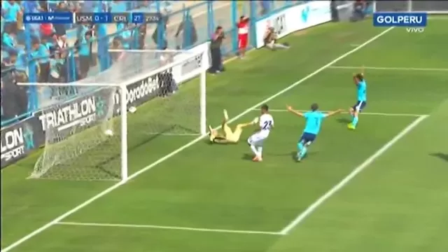 Sporting Cristal abrió el marcador en el Alberto Gallardo. | Video: GolPerú