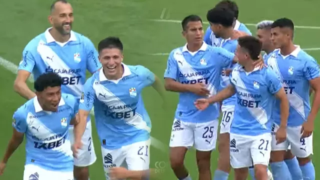Repasa los goles de Maxloren Castro y Catriel Cabellos para la remontada de Sporting Cristal vs Sport Huancayo / Fuente: YouTube La Bicolor