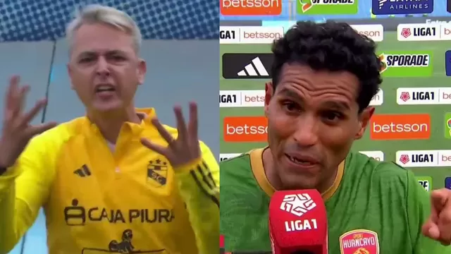 Sporting Cristal vs. Sport Huancayo: Tiago Nunes no se guardó nada contra Víctor Balta