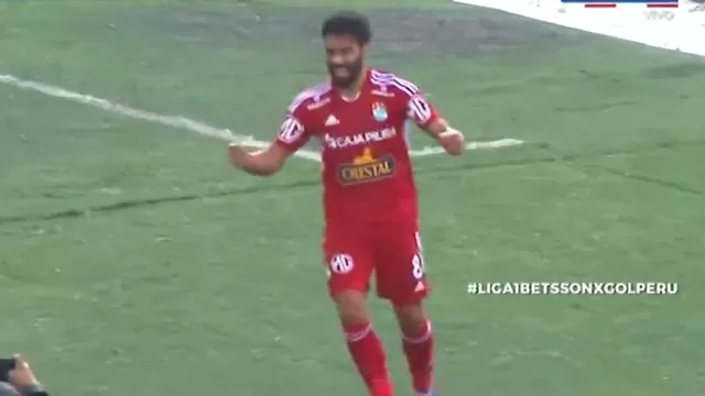 Sporting Cristal vs. UTC: Leandro Sosa marcó el 2-0 para los rimenses en Cajamarca