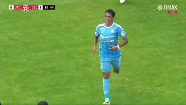 Sporting Cristal vs. UTC: Santiago González marcó el 1-0 para los celestes con un golazo