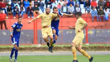 Kevin Ruiz anotó los goles del UTC ante Sporting Cristal. | Foto: Liga 1