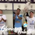 Sporting Cristal y su celebración en vestuarios tras quedarse con la Fase 1