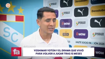 Yoshimar Yotún reveló la dura batalla que peleó durante su lesión