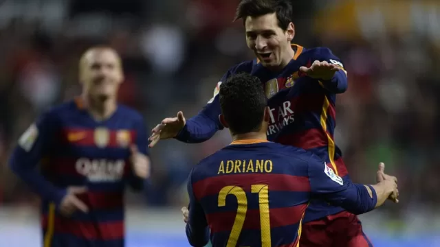 Barcelona derrotó 3-1 al Sporting de Gijón con doblete de Messi
