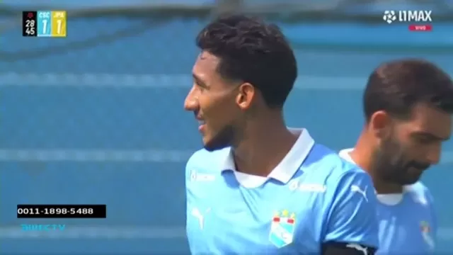 Tras revisión del VAR, Sporting Cristal gana 2-1 con gol de 'Canchita' Christofer Gonzáles en el Gallardo. | Video: L1 MAX