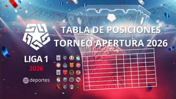 Tabla de posiciones Liga 1 2026: Resultados Fecha 13 Apertura