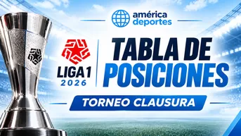 Tabla de posiciones de la Liga 1 EN VIVO: Así van los equipos en el Torneo Clausura