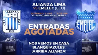 ¡Tarde Blanquiazul será una caldera! Alianza Lima confirmó lleno