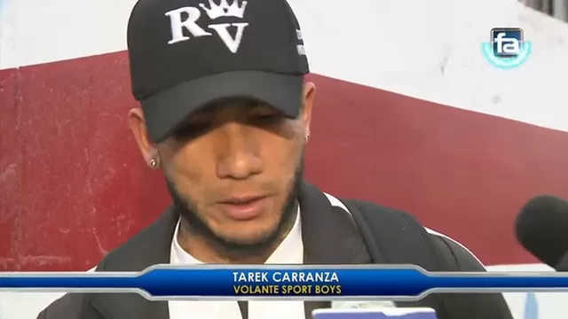 Tarek Carranza destacó la entrega de sus compañeros. | Video: América Televisión