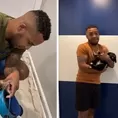 TikTok: Primo de Jefferson Farfán pintó su casa con los colores de Alianza Lima