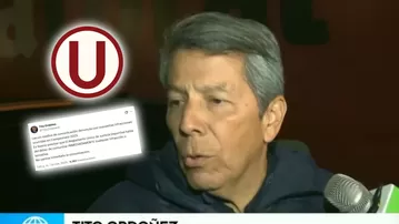 Tito Ordoñez respondió a las recientes denuncias de Universitario