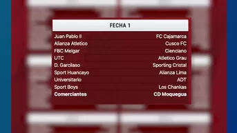Todos los detalles del inicio del Torneo Apertura 2026 de Liga 1
