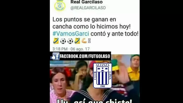 Alianza Lima y Real Garcilaso protagonizan estos memes.-foto-1