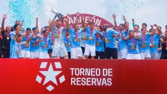 Sporting Cristal fue el último campeón del Torneo de Reservas / Foto: FPF