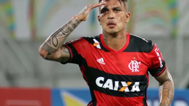 Paolo Guerrero anot&amp;oacute; dos goles en el triunfo de Flamengo (4-1) sobre Boavista.